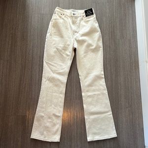 Brand new Abercrombie flare jeans